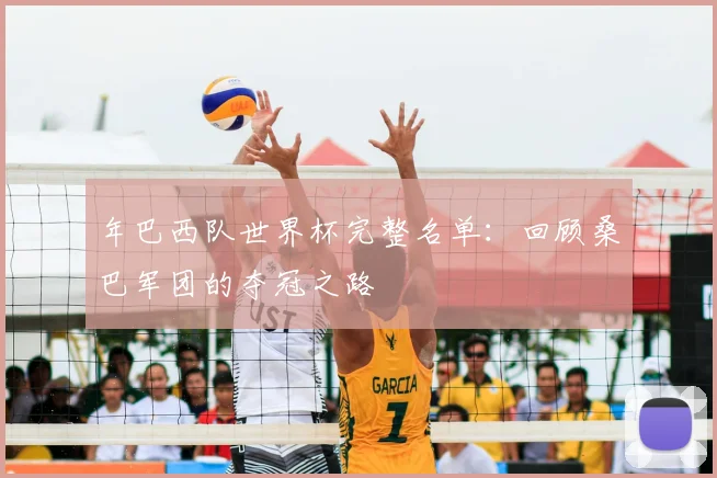 年巴西队世界杯完整名单：回顾桑巴军团的夺冠之路
